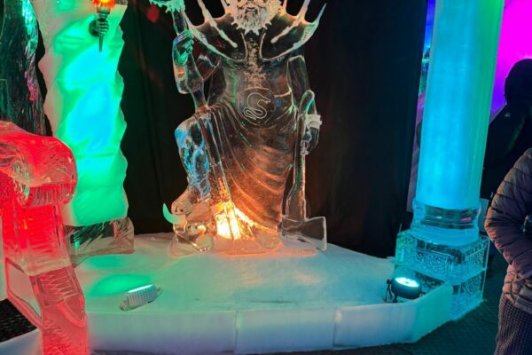 Niederländisches Eisskulpturenfestival