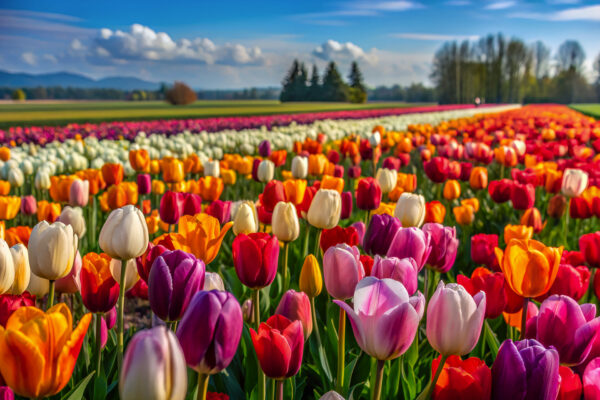 Zur Tulpenblüte nach Holland